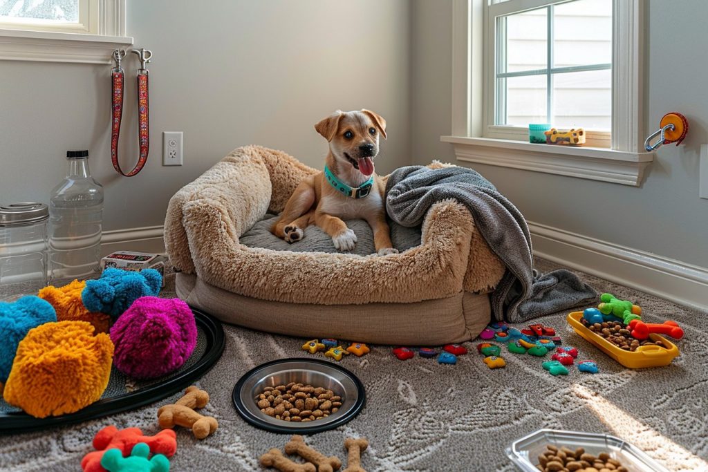 Quels accessoires choisir pour mon chiot tout juste adopté ?