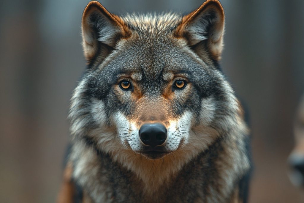 La majesté sauvage capturée dans les tableaux de loups