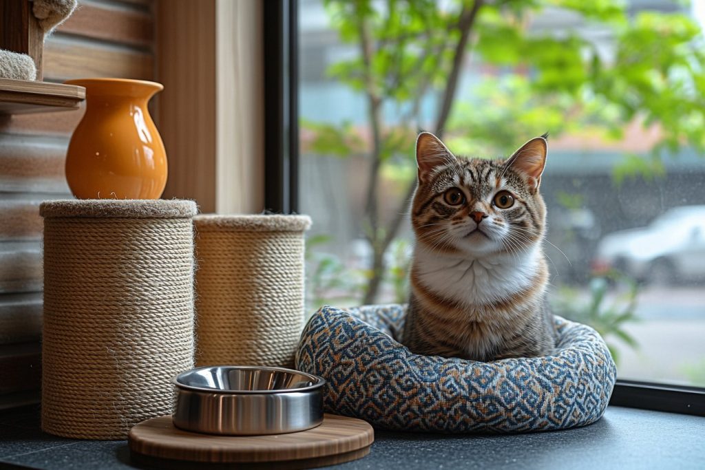 Des accessoires design et pratiques pour votre chat