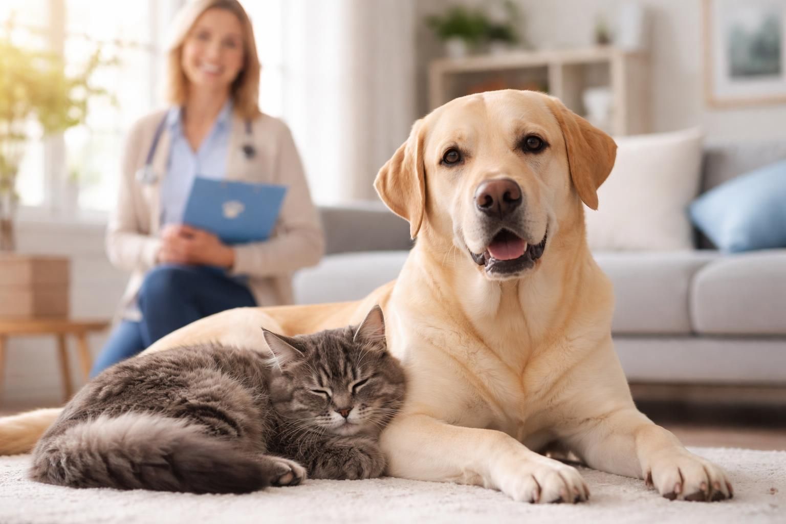 assurez la protection santé de vos animaux de compagnie grâce aux assurances santévet et bulle bleue, pour des soins vétérinaires adaptés et une tranquillité d'esprit optimale.