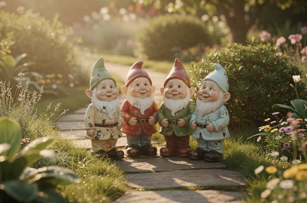 L’art de la contemplation grâce aux nains de jardin : du kitsch à la poésie du quotidien