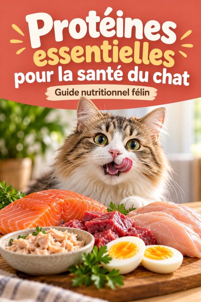 Un chat en train de déguster un bol de croquettes riches en protéines.