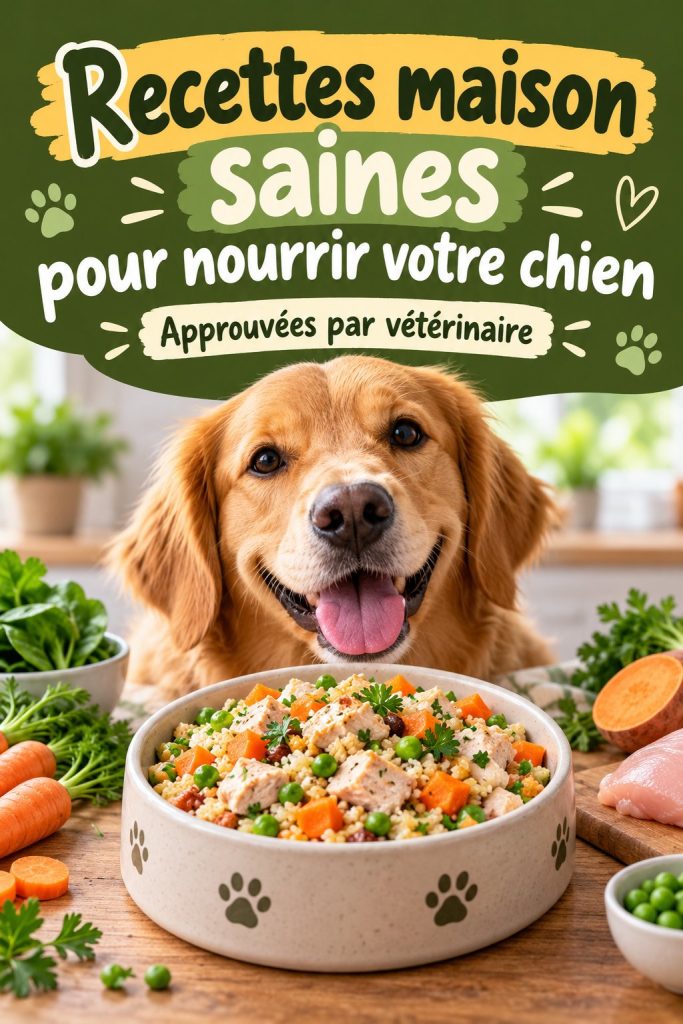 Recettes maison saines pour nourrir votre chien